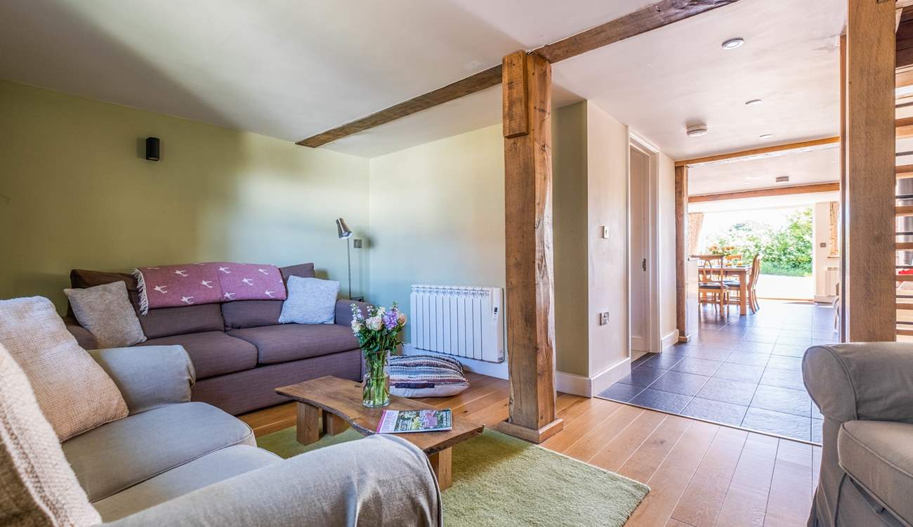 The cosy sitting-room.