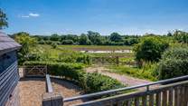 Countryside views and farmland.