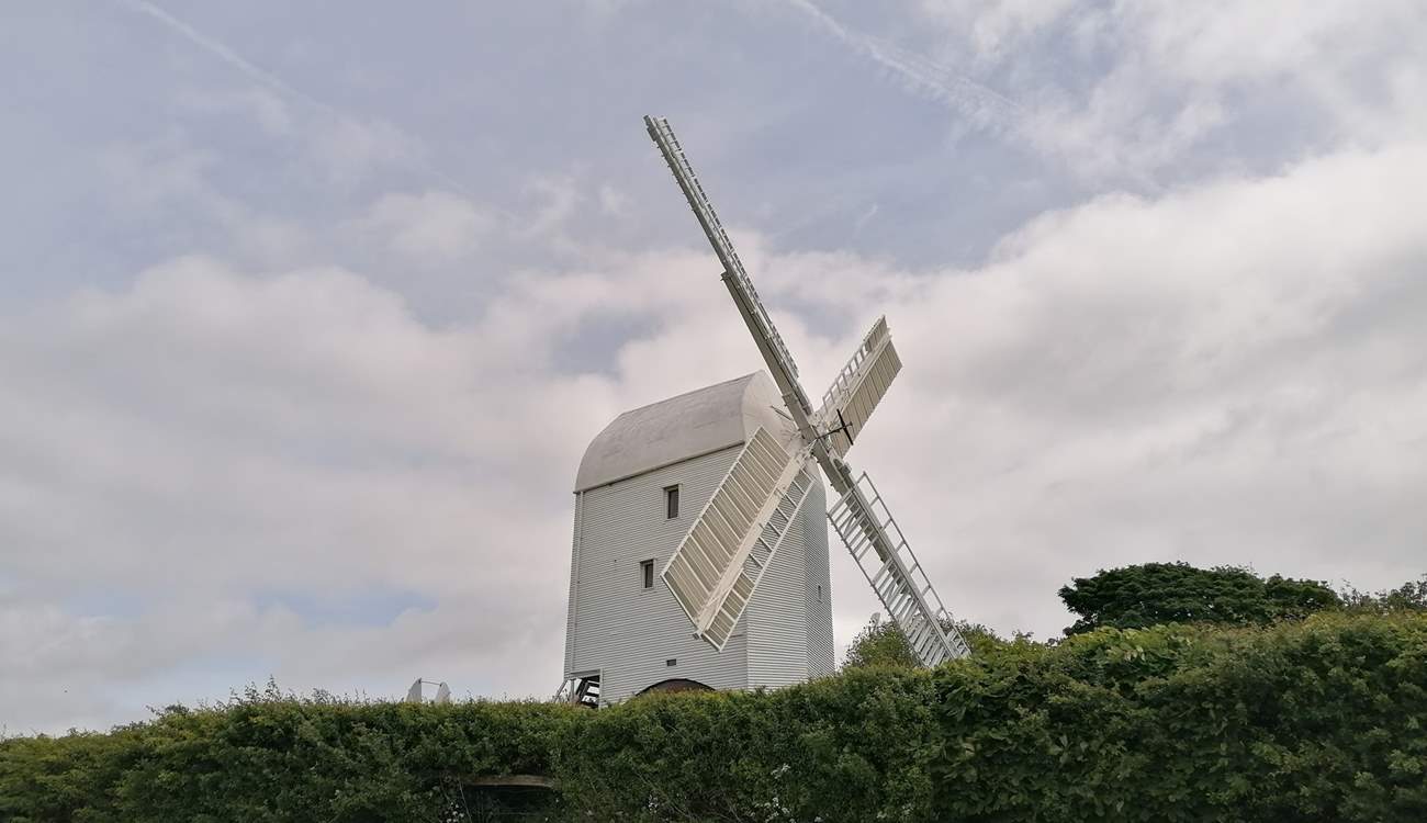 The Jack and Jill Windmills in Clayton, West Sussex.