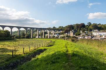 The gorgeous Tamar Valley Area of Outstanding Natural Beauty.