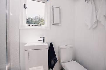 The bright contemporary shower-room.