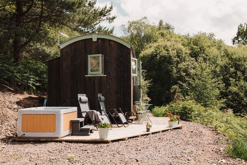 Welcome to The Woodland Hut, nestled amongst unspoilt nature.