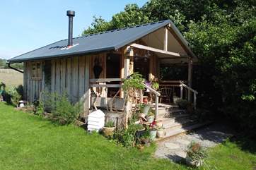 Take in the Cheshire sunshine on the beautiful porch.
