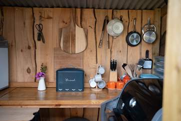 You'll find everything you'll need to cook some delicious meals.