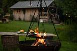 Embrace moments of magic by the fire pit and enjoy cooking stars! 