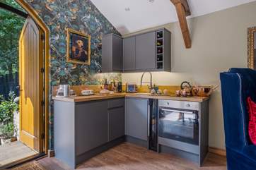 The superbly equipped kitchen has everything you'll need.