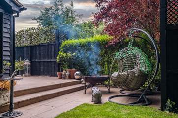 Toasted marshmallows over the fire-pit... a delicious sweet treat.