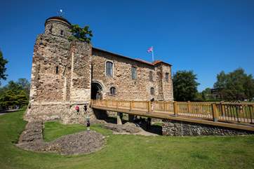 The magnificent Colchester Castle.