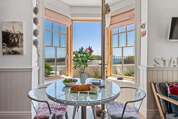 With blissful sea views this is the perfect place for a leisurely lunch.