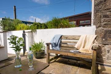 Sit and relax in the Cornish sunshine.