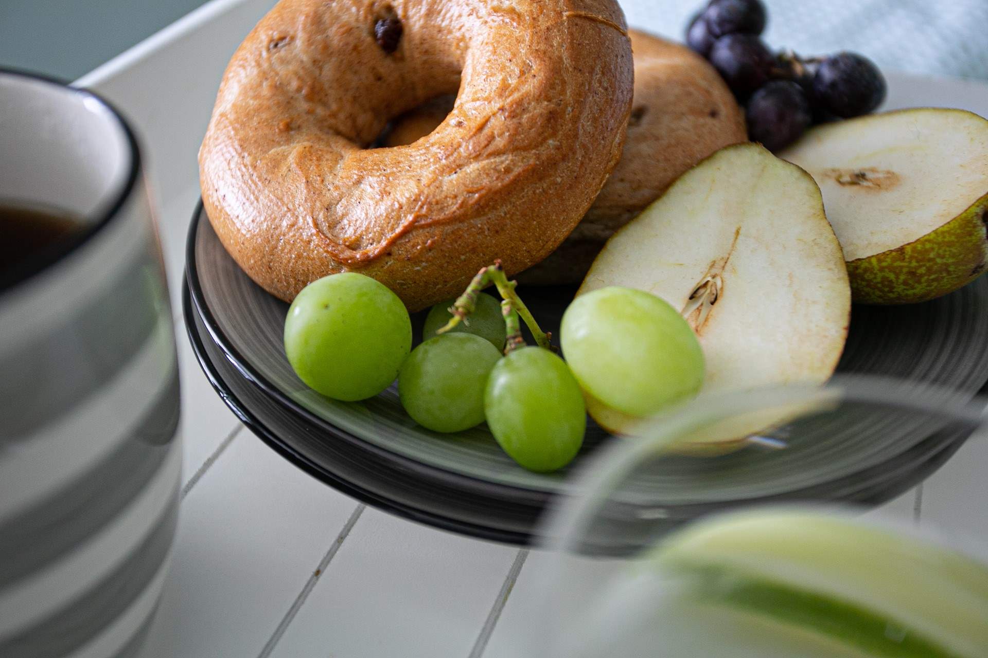 Breakfast in bed? Why not, you are on holiday.