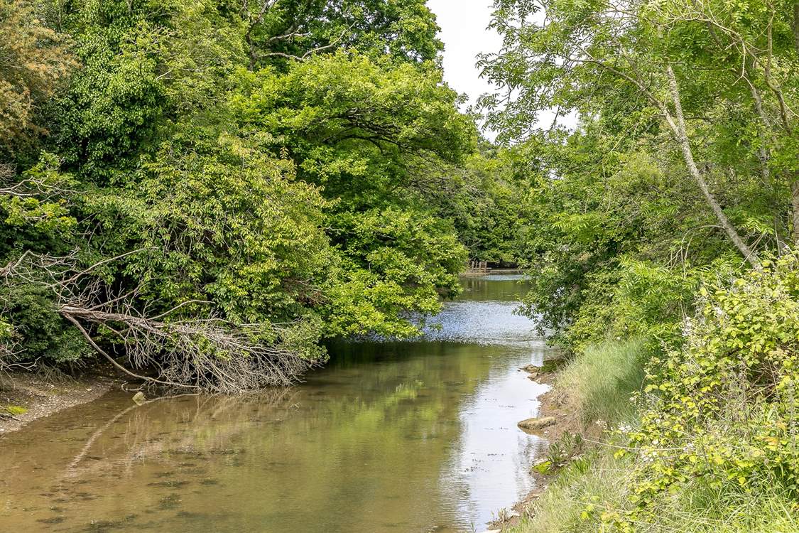 There are gorgeous walks a short distance away.