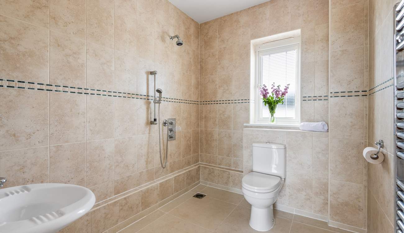 A handy wet-room is also attached to bedroom one.