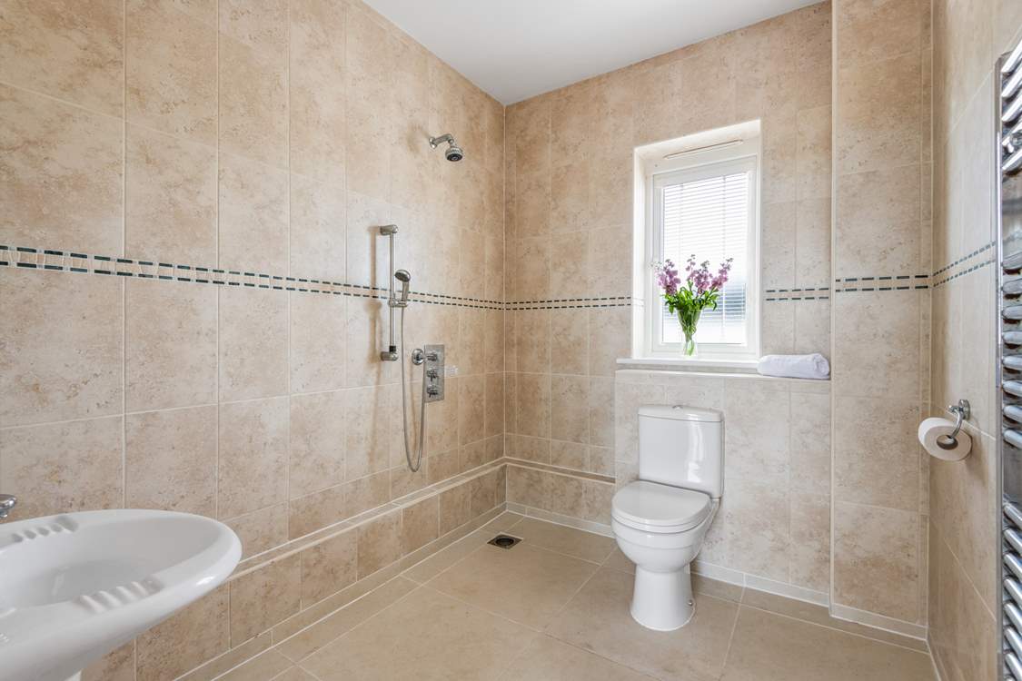 A handy wet-room is also attached to bedroom one.