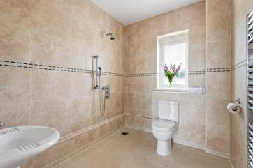 A handy wet-room is also attached to bedroom one.