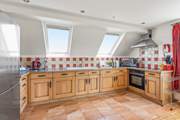 The large kitchen has everything you'll need on your break.