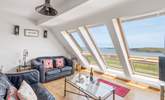 Gaze out to Thurlestone sands from the comfort of the inviting sofas. - Thumbnail Image