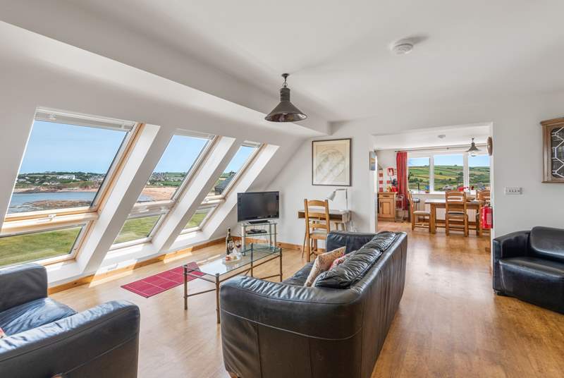 Make the most of Sea Poppy's reversed level layout and enjoy wonderful, elevated views from the fabulous sitting-room.