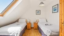 Bedroom three is perfect for both children and adults.