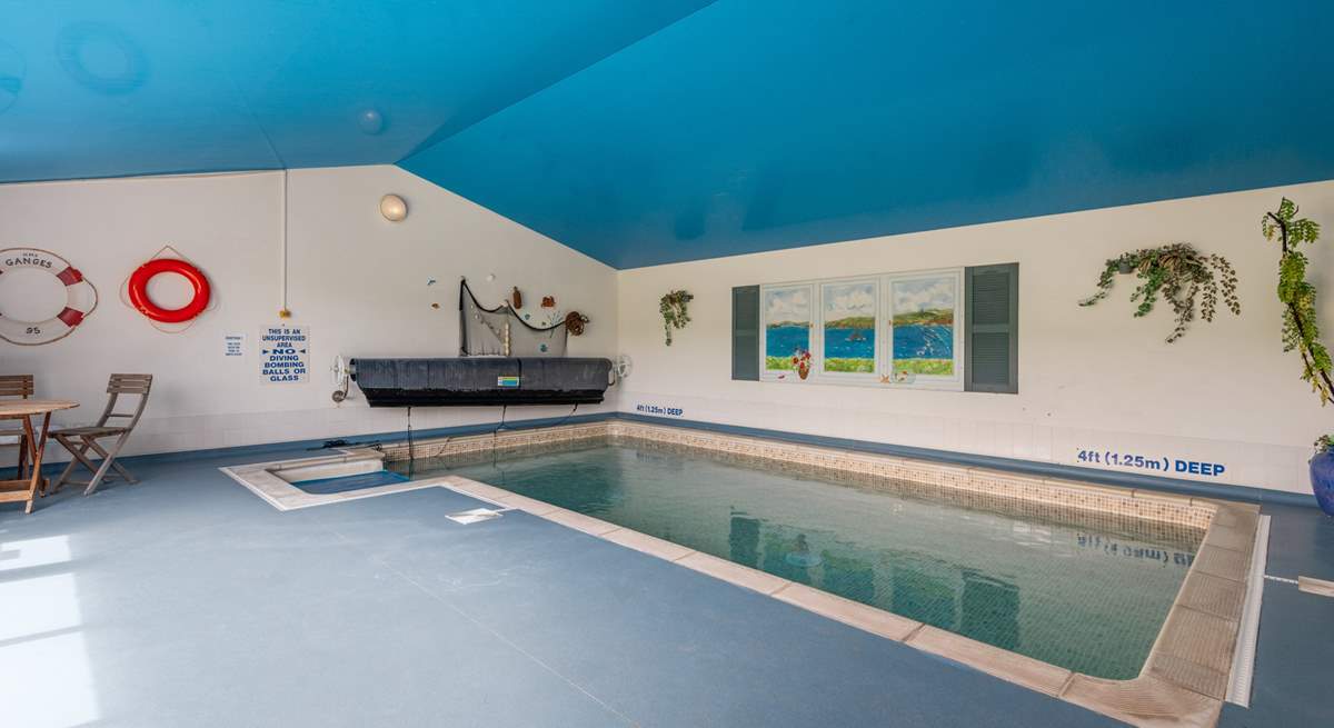 Don't worry if it rains, there's an indoor pool to enjoy!