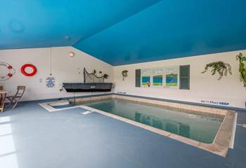 Don't worry if it rains, there's an indoor pool to enjoy!