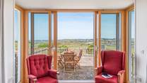 Grab a pair of binoculars and enjoy fantastic views across the bay.