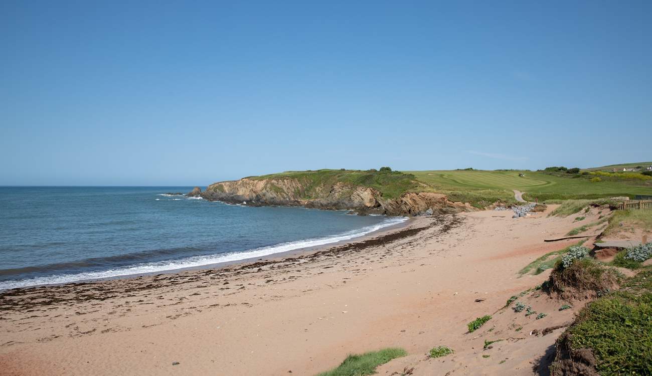 Thurlestone beach is right on your doorstep.