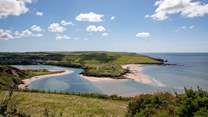 Bantham beach is another great beach only a short journey away.
