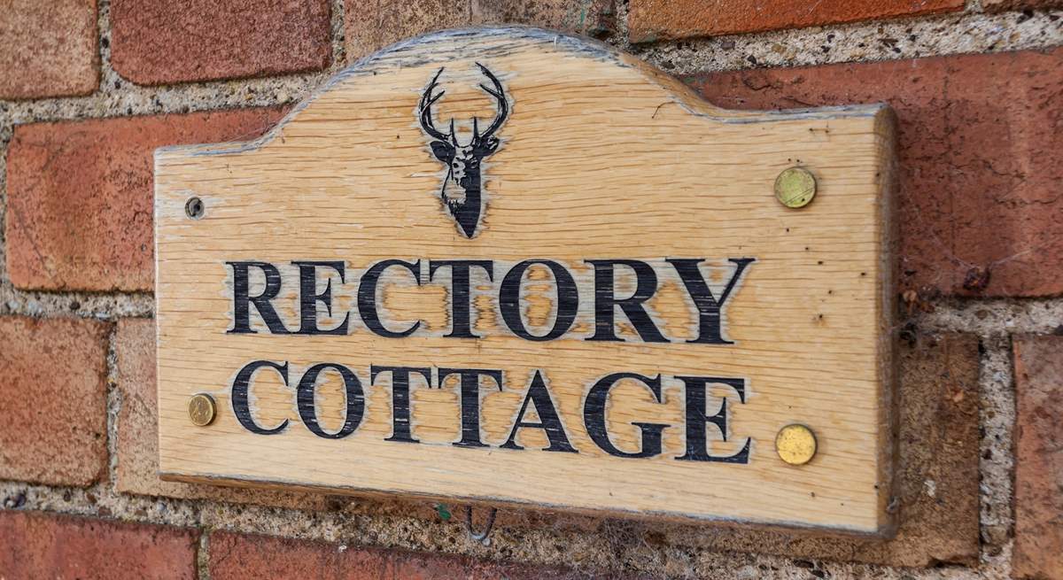 Welcome to Rectory Cottage. Enjoy your stay!