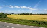 Wake up to this view of fields from the bedroom. - Thumbnail Image