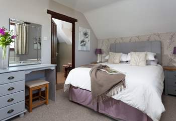 Relax and unwind in the two fabulous bedrooms.