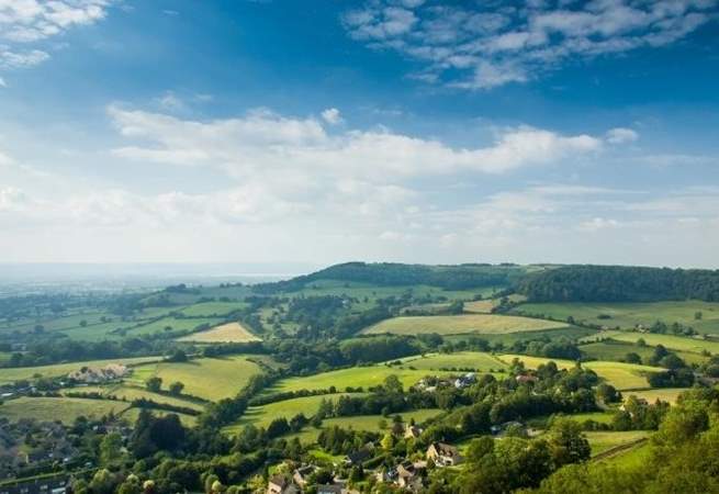 Head south and explore the gorgeous countryside of the Cotswolds.