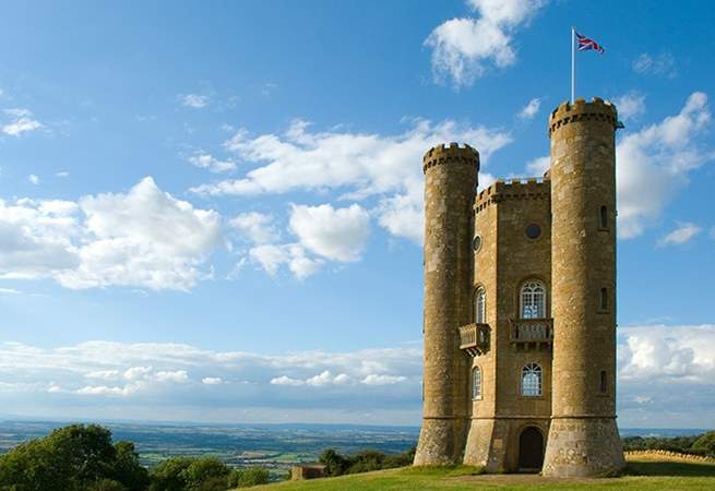 The views from the majestic Broadway tower are breathtaking.