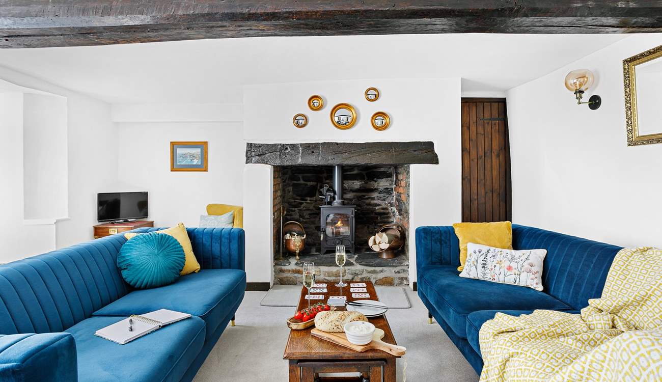 A stunning period fireplace sits in the centre of the main sitting-room. You will find bedroom 3 and 4 leading off of this room. 