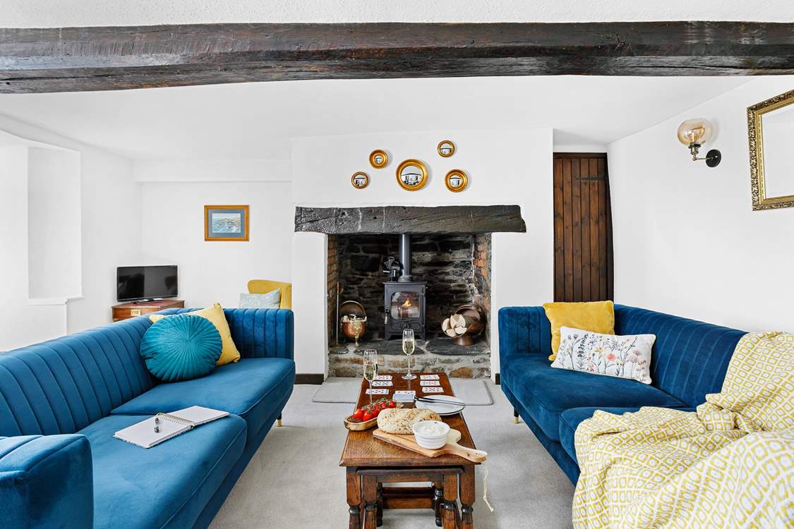 A stunning period fireplace sits in the centre of the main sitting-room. You will find bedroom three and four leading off of this room.