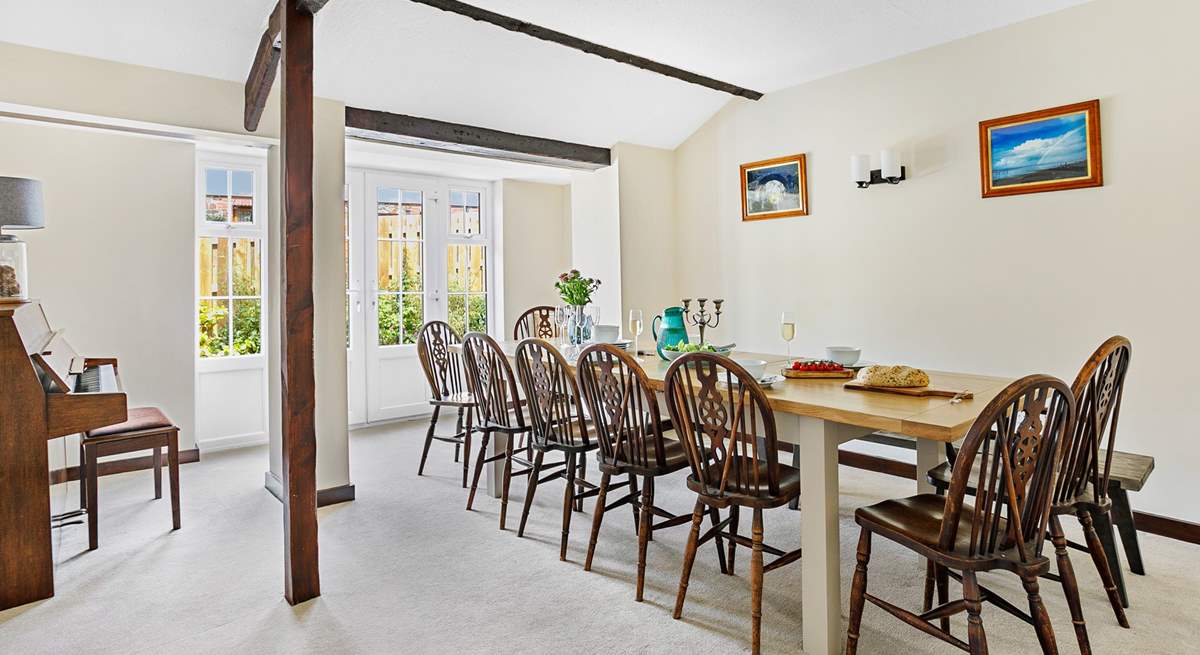 This property is great for larger parties dreaming of a sociable holiday.