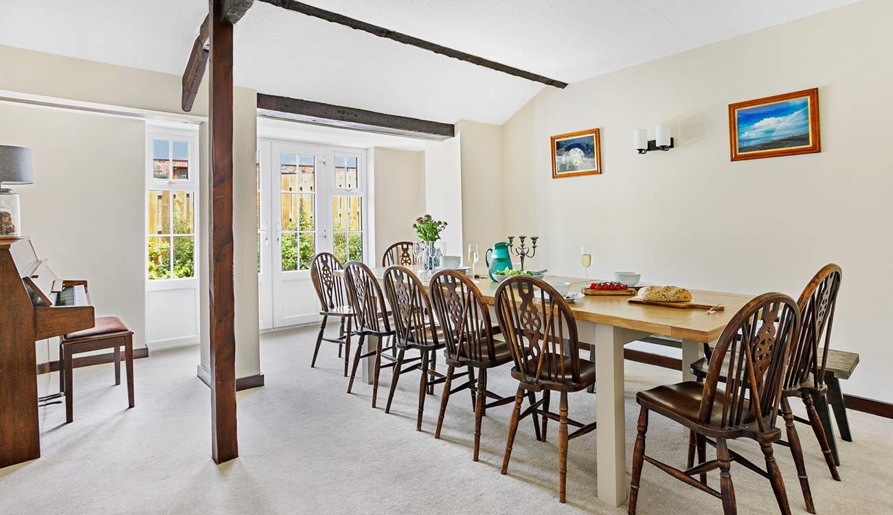 This property is great for larger parties dreaming of a sociable holiday.