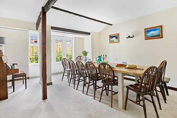 This property is great for larger parties dreaming of a sociable holiday.