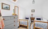 Bedroom three is only for little ones, with two charming two-foot six-inch single beds. - Thumbnail Image