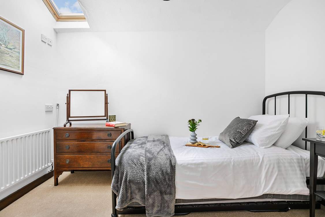 Bedroom four also has a single bed with a trundle bed underneath it.