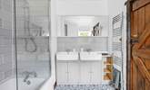 Bedroom five enjoys a wonderful en suite with a double vanity unit! - Thumbnail Image