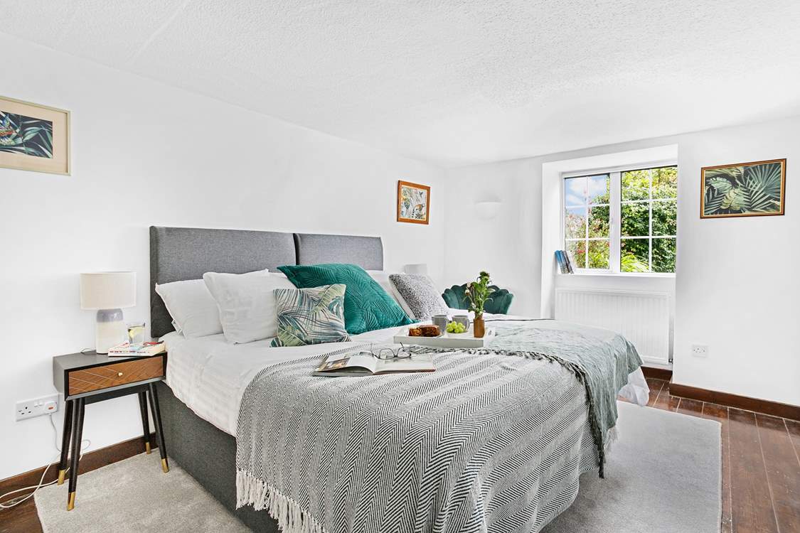 Bedroom two comes with fantastic 'zip and link' single beds that can combine into a super-king double bed.