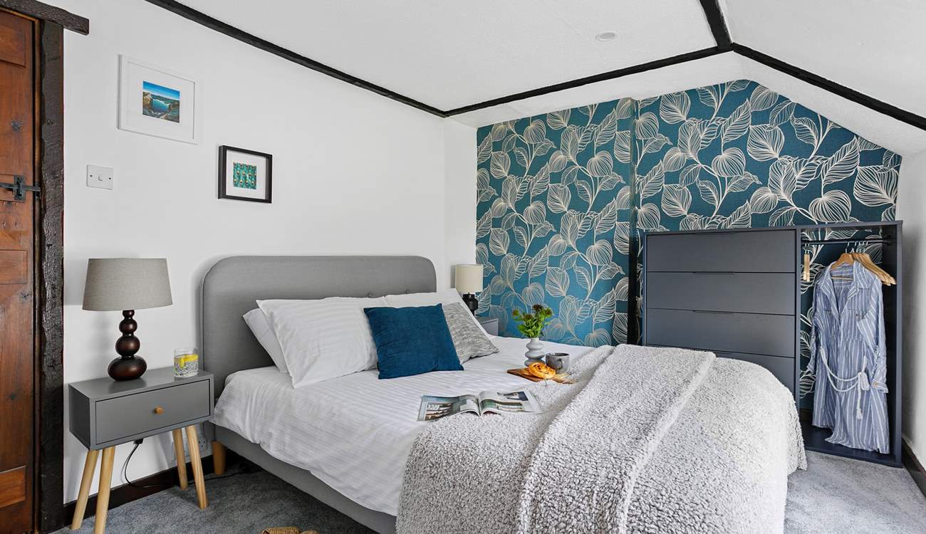 Bedroom 8 houses a wonderful king-size bed.