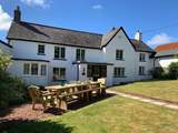 Enjoy the Devonshire sunshine on the wonderful lawn.