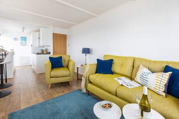 This small but perfectly formed apartment has been created with comfort in mind.