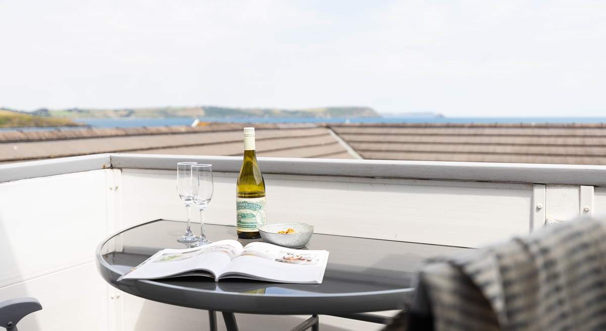 A door from the kitchen leads to the balcony  where you can sit and enjoy the view from dawn until dusk.