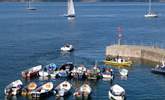 Fishing boats in the harbour. - Thumbnail Image