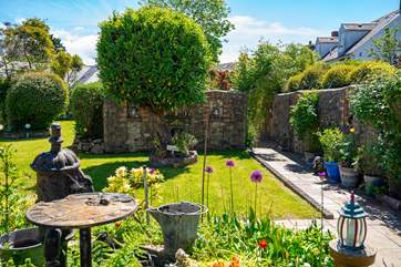 There is so much to discover in the beautiful garden.