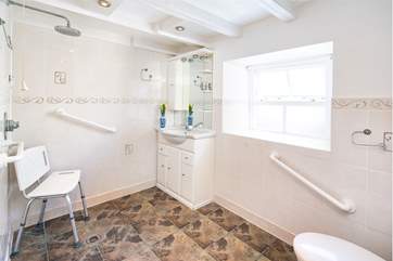 A handy wet-room can also be found downstairs.