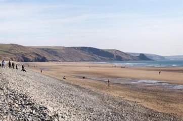 Newgale is another fantastic beach that is close by.